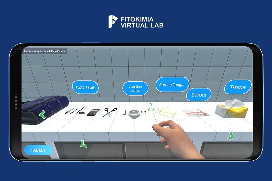 Скриншоты Virtual Lab Fitokimia