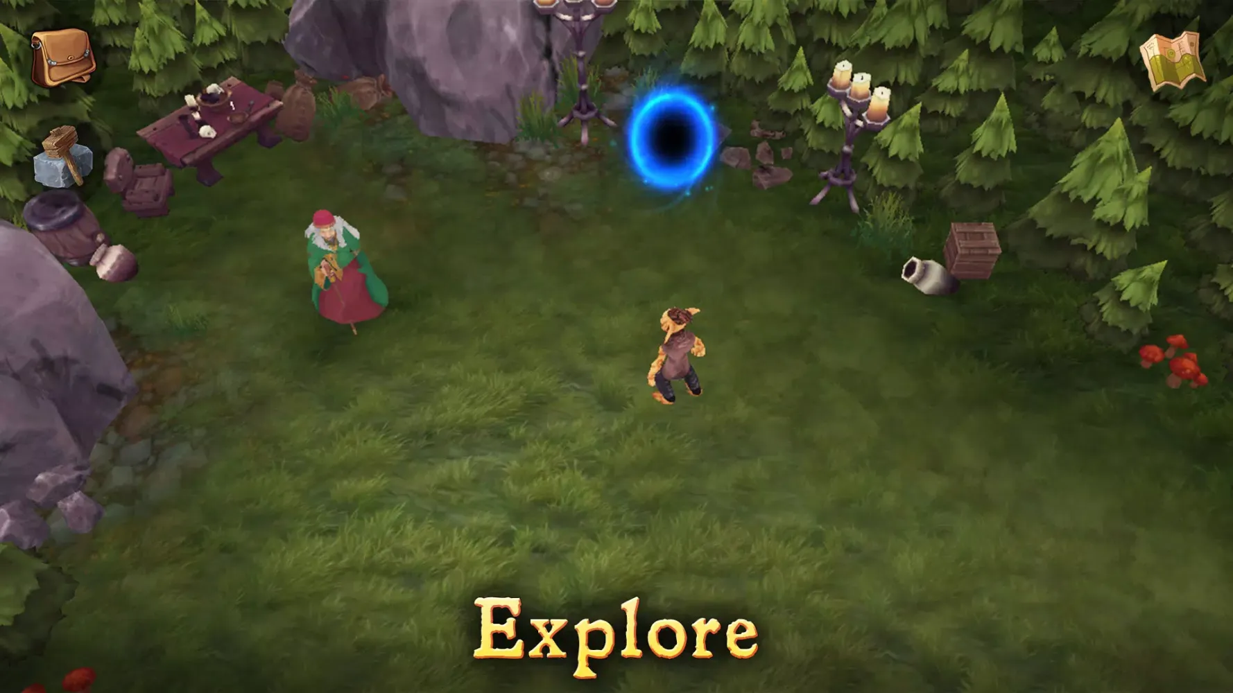 Ảnh chụp màn hình của Portal Ranger