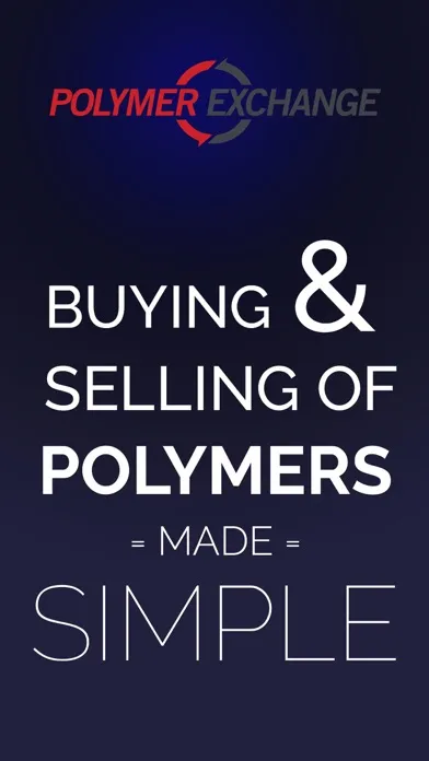 Capturas de tela do Polymer Exchange