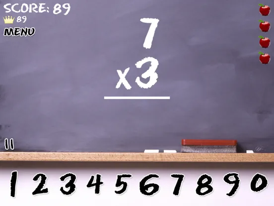 ภาพหน้าจอของ ArithmeTick - Math Flash Cards iPad 