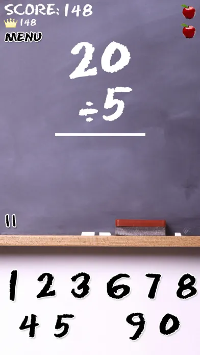ภาพหน้าจอของ ArithmeTick - Math Flash Cards