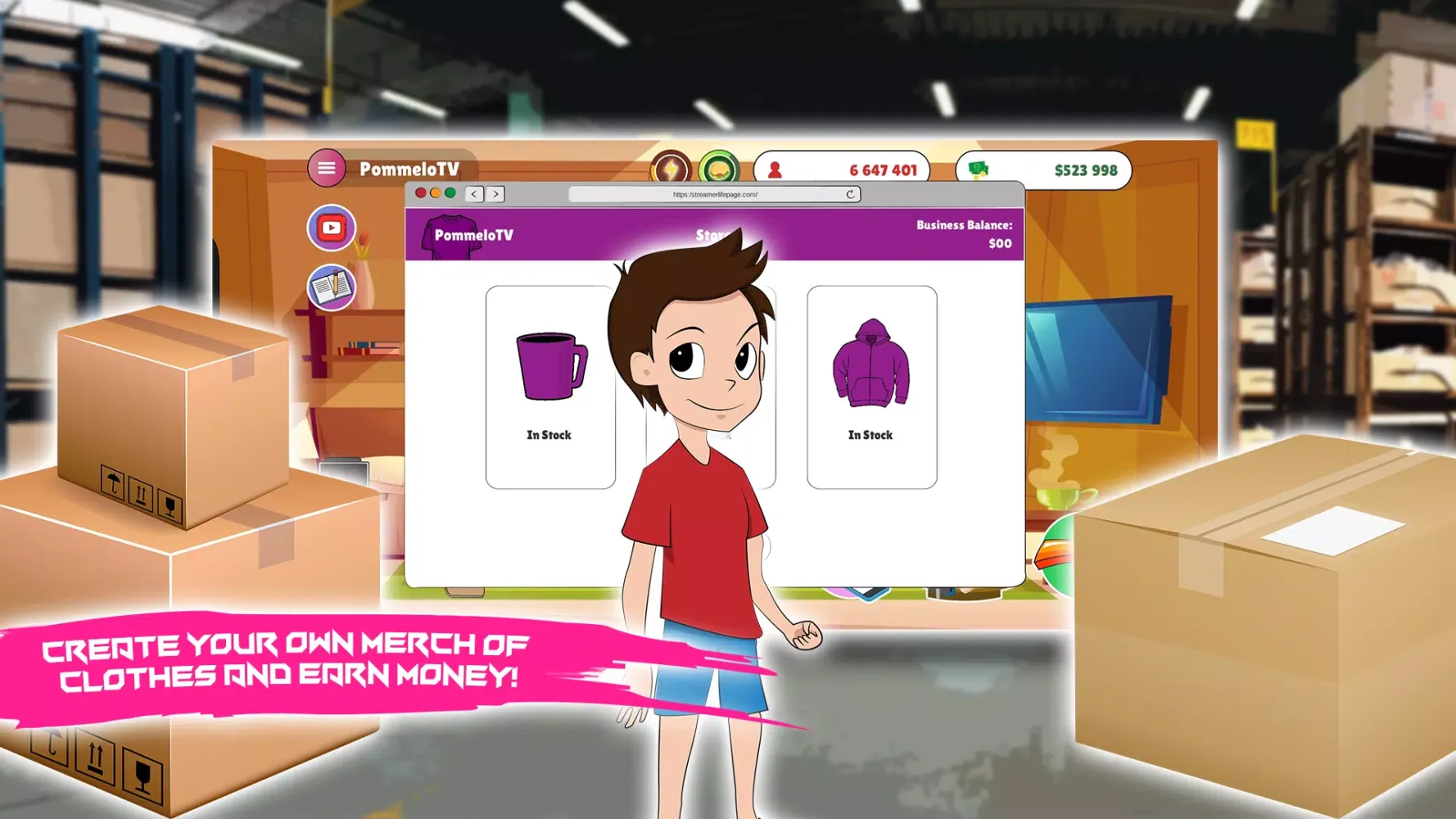 Streamer Simulator 2 Ekran Görüntüleri