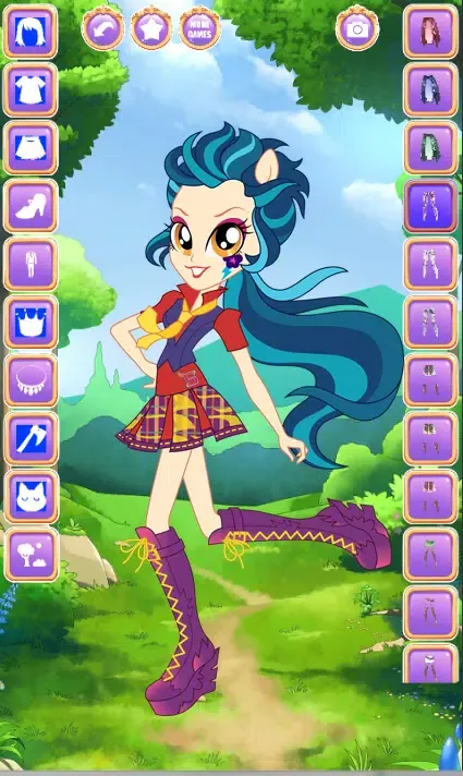 تصاویر Magical Pony Monsters : Girls Dress up