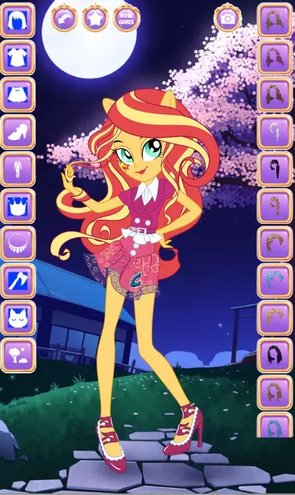 تصاویر Magical Pony Monsters : Girls Dress up