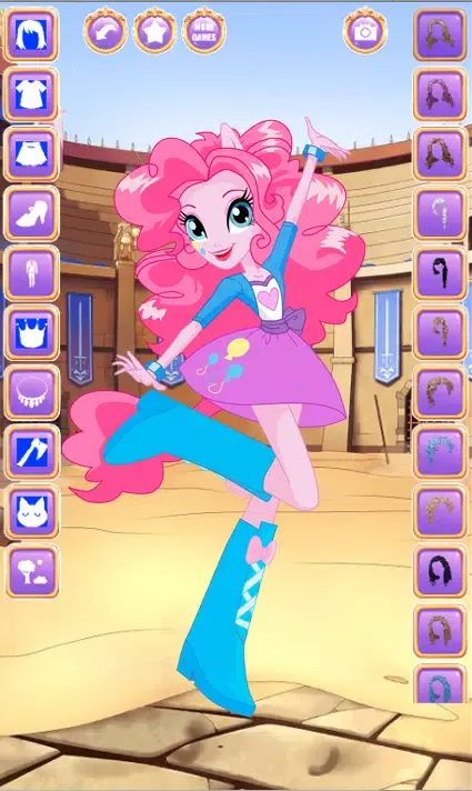تصاویر Magical Pony Monsters : Girls Dress up
