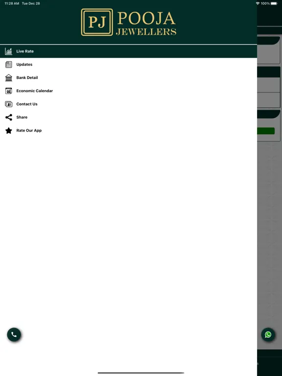 Pooja Jeweller iPad  Screenshots