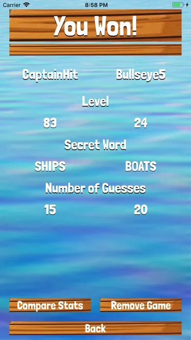 Ships - The 5-Letter Word Game Screenshots