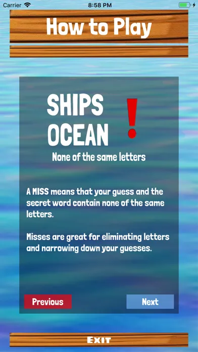Ships - The 5-Letter Word Game Screenshots
