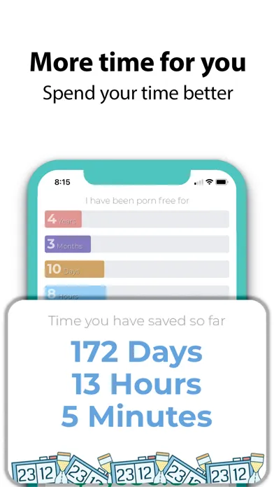 Zrzuty ekranu Porn Addiction Calendar - Quit