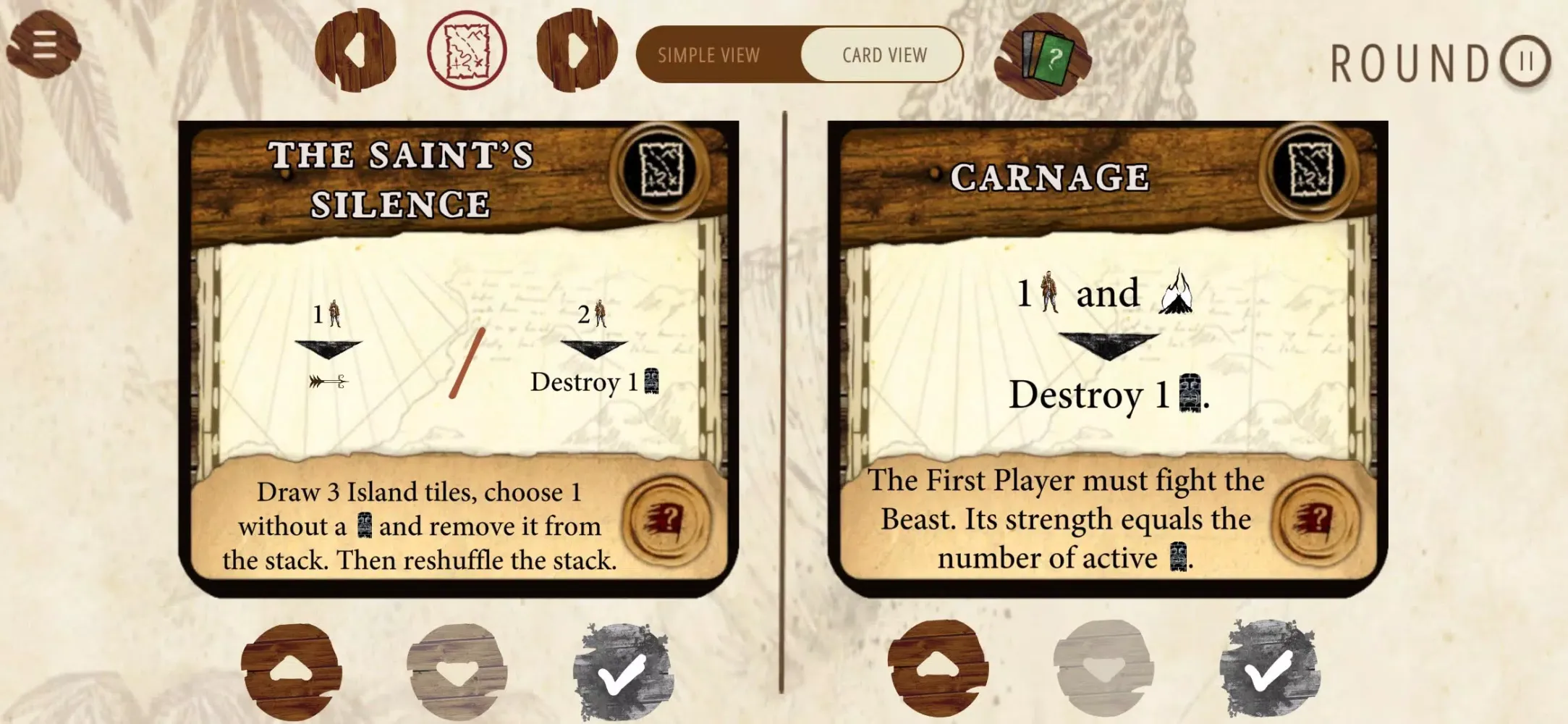 Captures d'écran de Robinson Crusoe Companion App