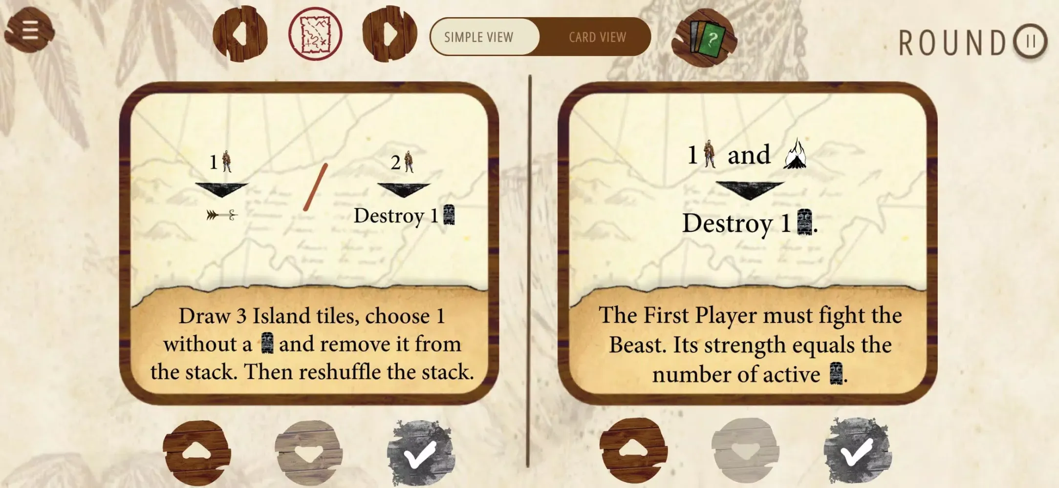 Captures d'écran de Robinson Crusoe Companion App