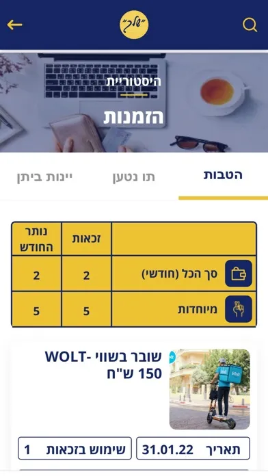 Captures d'écran de מועדון שלך