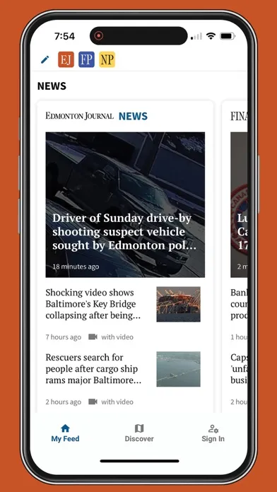 Edmonton Journal स्क्रीनशॉट