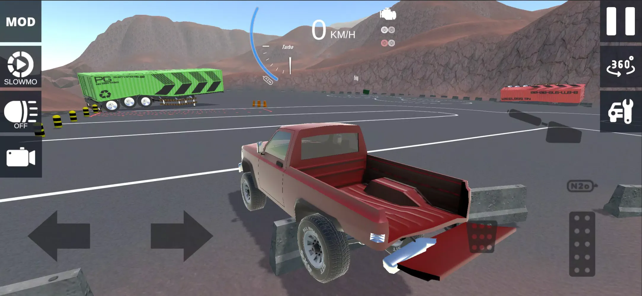 Real Car Physics Simulator 스크린샷