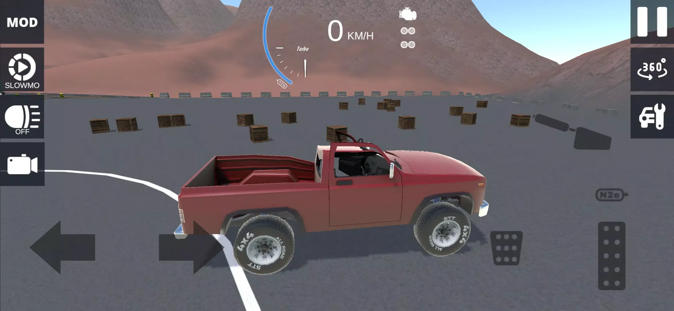 Real Car Physics Simulator 스크린샷