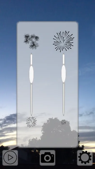 ภาพหน้าจอของ Fireworks Tap AR