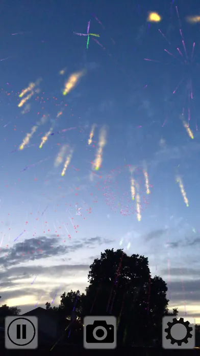 ภาพหน้าจอของ Fireworks Tap AR
