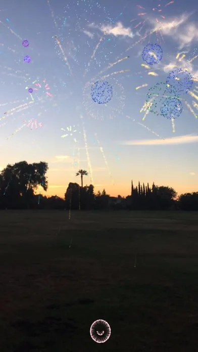 ภาพหน้าจอของ Fireworks Tap AR