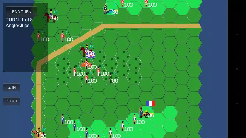 Zrzuty ekranu DEMO Powder & Iron: Waterloo