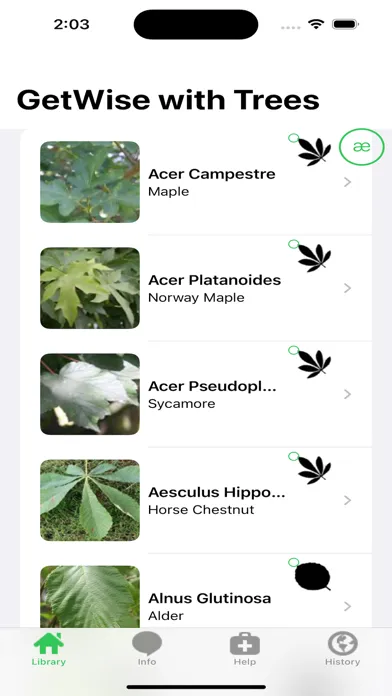 Capturas de pantalla de TreeWise