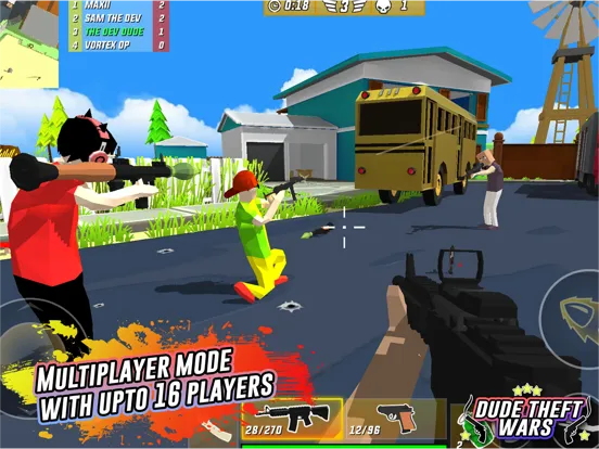 Dude Theft Wars FPS Open World iPad  স্ক্রিনশট