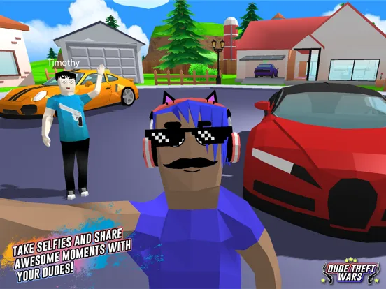Dude Theft Wars FPS Open World iPad  স্ক্রিনশট