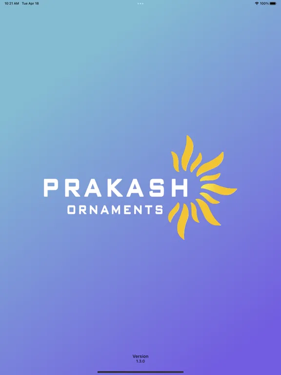 Prakash Ornaments iPad  スクリーンショット