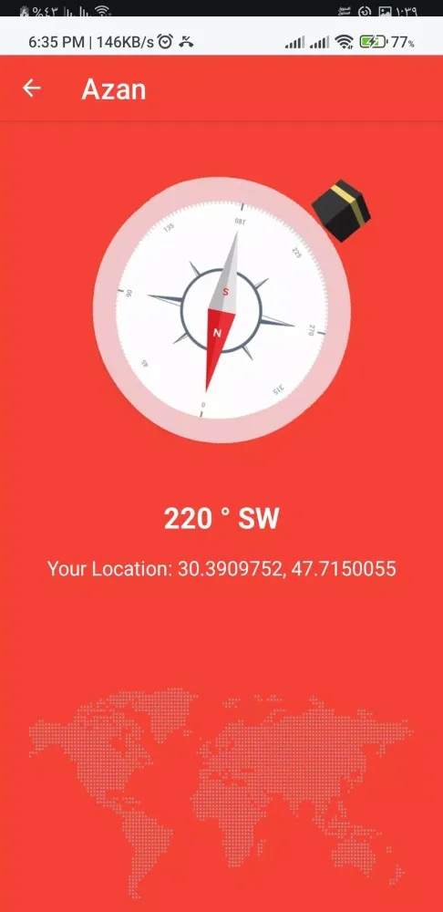 Captures d'écran de Prayer Timings Muslim Salatuk