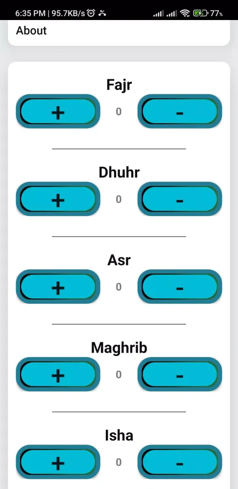 Captures d'écran de Prayer Timings Muslim Salatuk