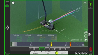 Tangkapan skrin Capto Golf