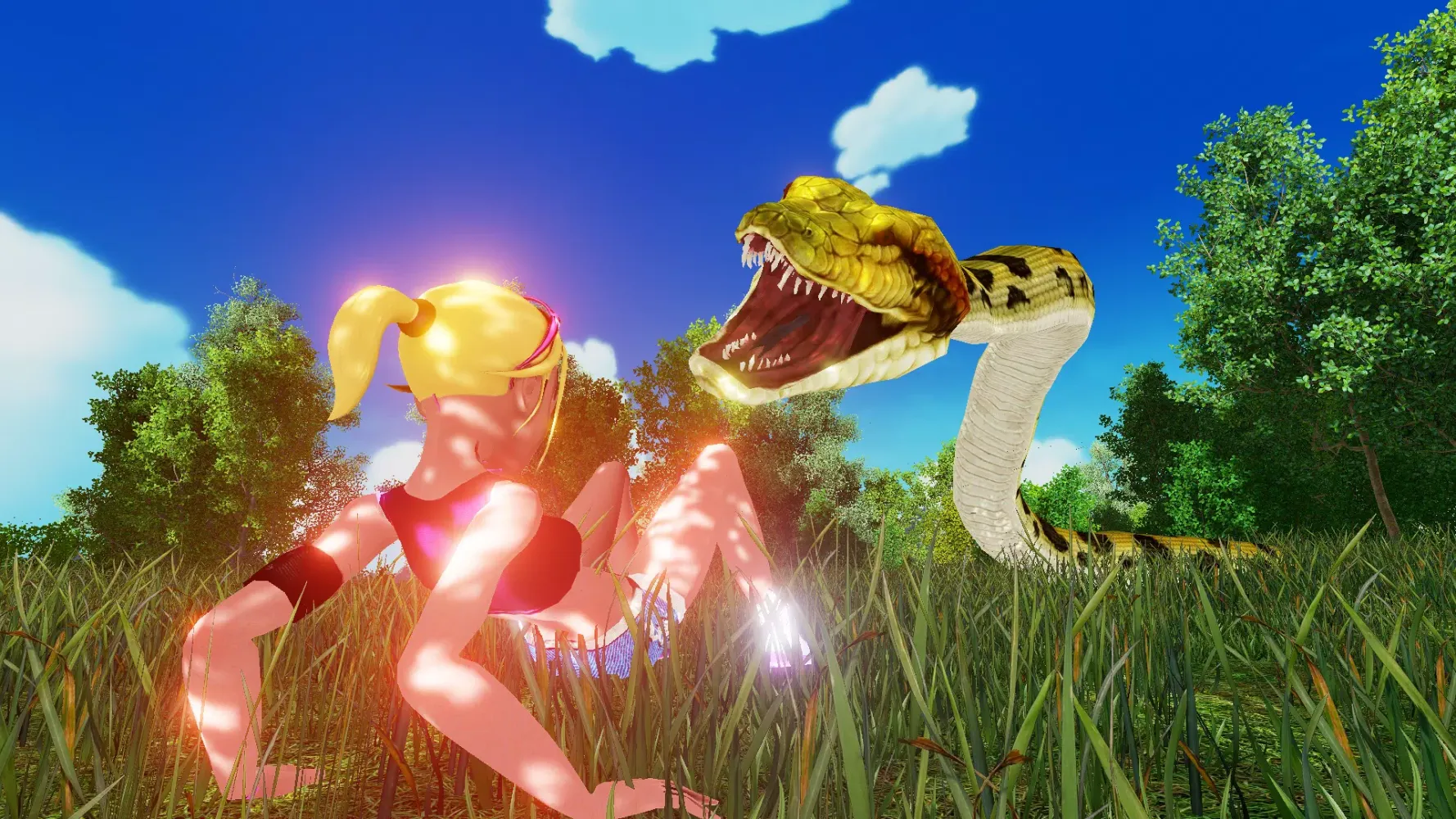 Capturas de pantalla de Anaconda Game 3d venom