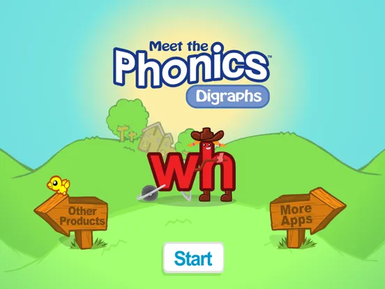 Capturas de pantalla de Phonics Digraphs Game iPad 
