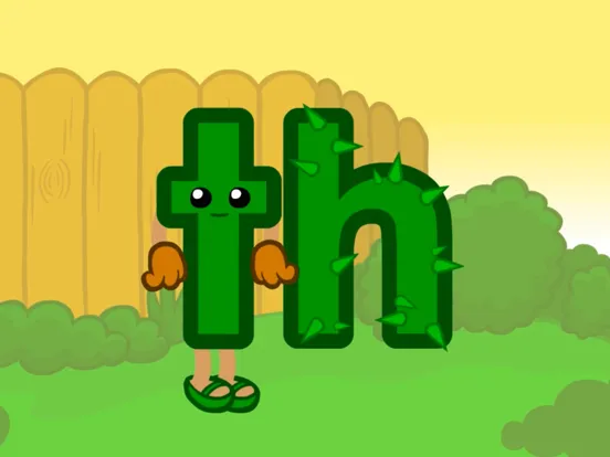 Capturas de pantalla de Phonics Digraphs Game iPad 