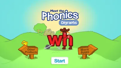 Capturas de pantalla de Phonics Digraphs Game