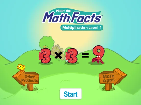 Capturas de tela do Multiplication 1 Game iPad 
