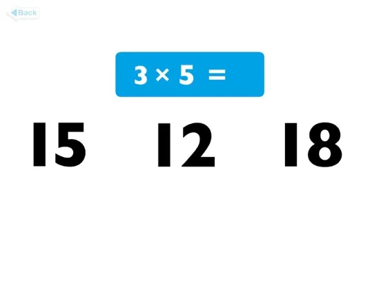 Capturas de tela do Multiplication 1 Game iPad 