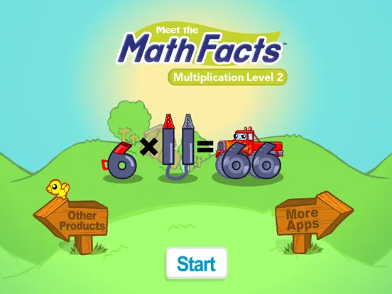 Multiplication 2 Game iPad  Screenshots
