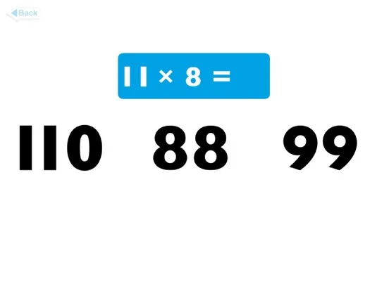 Ảnh chụp màn hình của Multiplication 3 Game iPad 