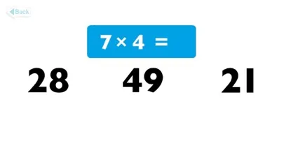 Ảnh chụp màn hình của Multiplication 3 Game