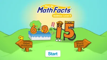 Zrzuty ekranu Meet the Math Facts 3