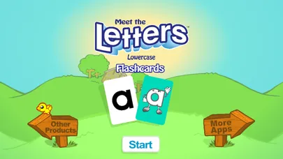 Zrzuty ekranu Letters Flashcards - Lowercase