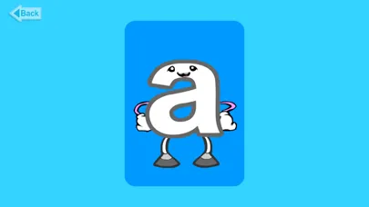 Zrzuty ekranu Letters Flashcards - Lowercase
