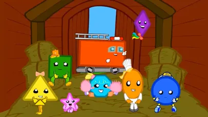 Capturas de tela do Meet the Shapes