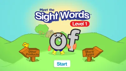 Tangkapan layar Sight Words 1 Guessing Game