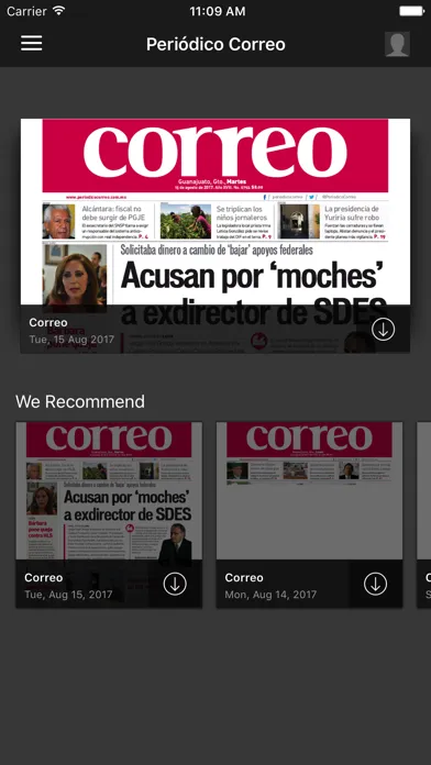 Скриншоты Periódico Correo