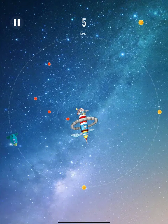 Tangkapan skrin Space Ship Tower iPad 