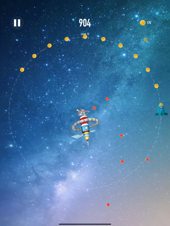 Tangkapan skrin Space Ship Tower iPad 