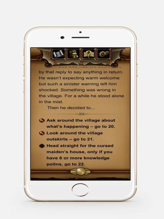 Screenshot di Hwarang & Kumiho Gamebook RPG iPad 