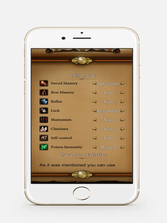 Screenshot di Hwarang & Kumiho Gamebook RPG iPad 