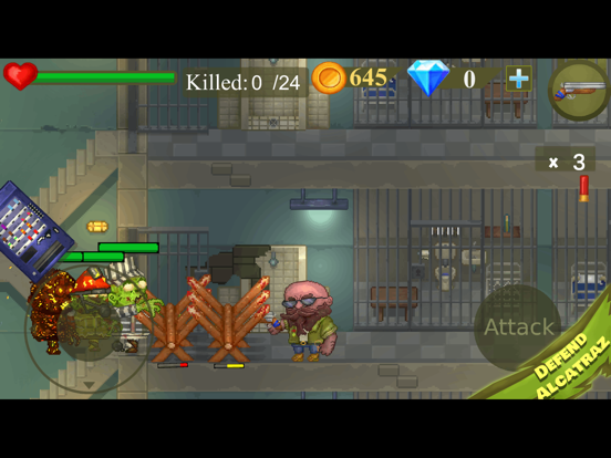 Ảnh chụp màn hình của Alcatraz Prison Dead Mission iPad 